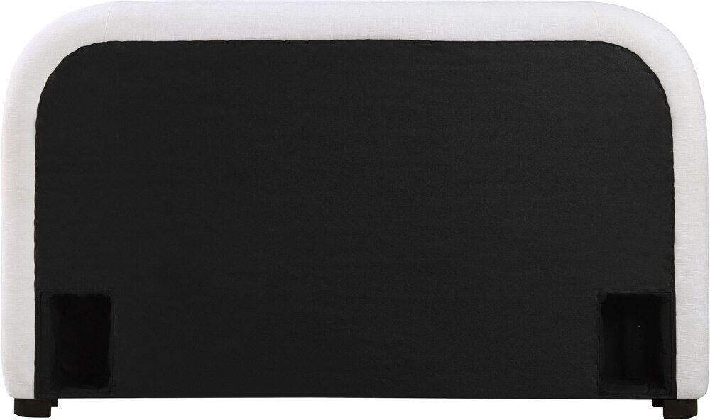 Meridian Furniture - Vaughn Cream Full Bed - B1214Cream-F veiw 5