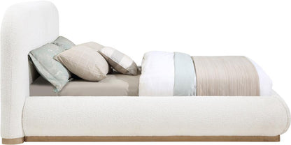 Meridian Furniture - Vaughn Cream King Bed - B1209Cream-K veiw 4