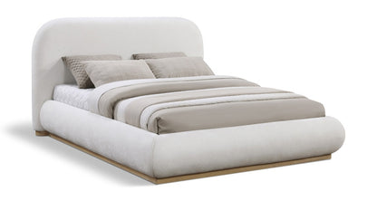 Meridian Furniture - Vaughn Cream King Bed - B1211Cream-K veiw 1