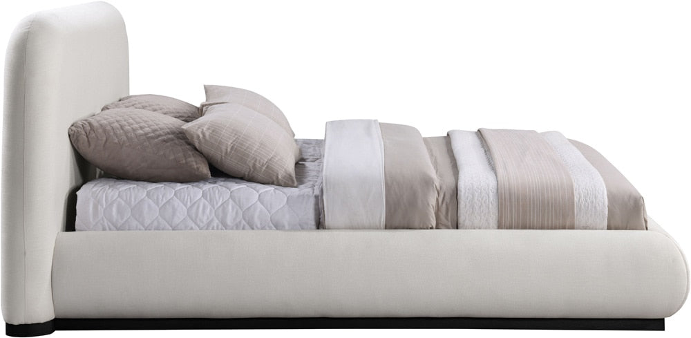 Meridian Furniture - Vaughn Cream King Bed - B1212Cream-K veiw 4
