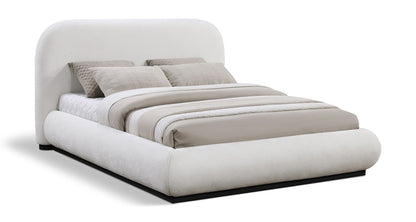 Meridian Furniture - Vaughn Cream King Bed - B1214Cream-K veiw 1