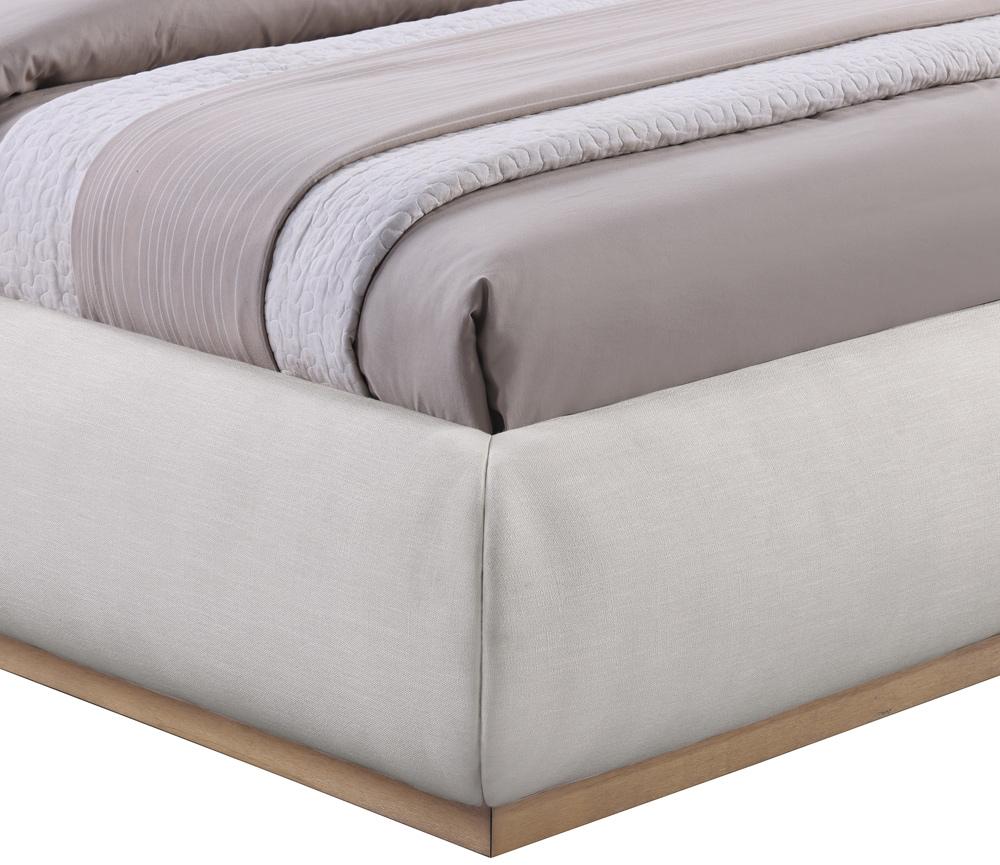 Meridian Furniture - Vaughn Cream Queen Bed - B1208Cream-Q veiw 6