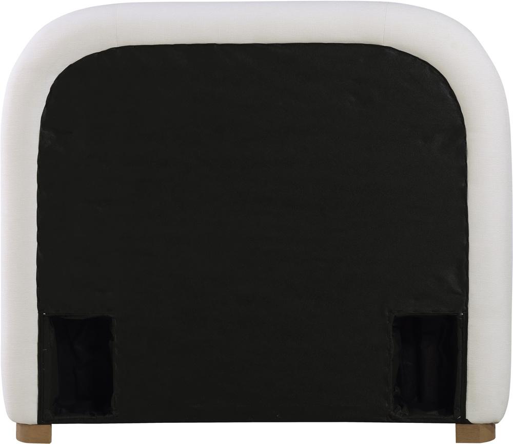 Meridian Furniture - Vaughn Cream Twin Bed - B1208Cream-T veiw 5