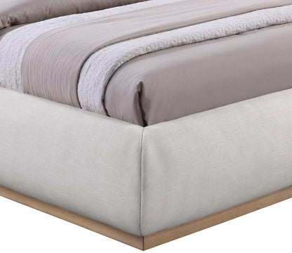 Meridian Furniture - Vaughn Cream Twin Bed - B1208Cream-T veiw 6