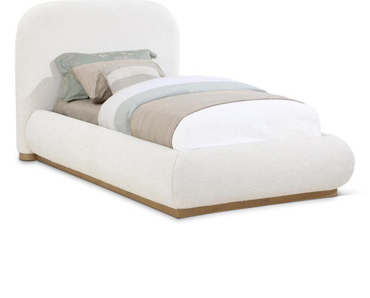 Meridian Furniture - Vaughn Cream Twin Bed - B1209Cream-T veiw 1