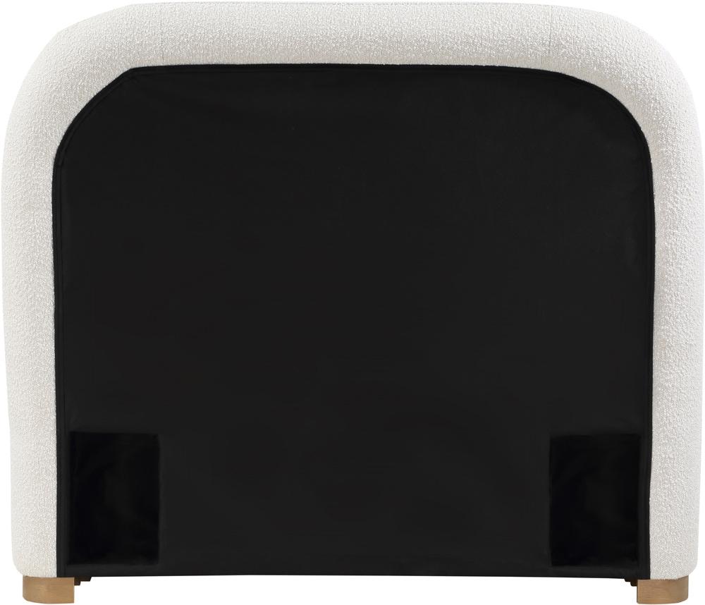 Meridian Furniture - Vaughn Cream Twin Bed - B1209Cream-T veiw 5