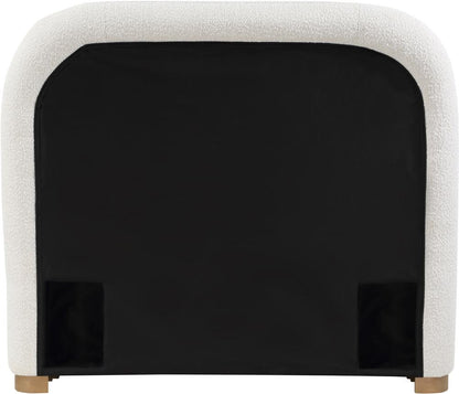 Meridian Furniture - Vaughn Cream Twin Bed - B1209Cream-T veiw 5