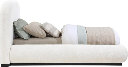 Meridian Furniture - Vaughn Cream Twin Bed - B1213Cream-T veiw 4