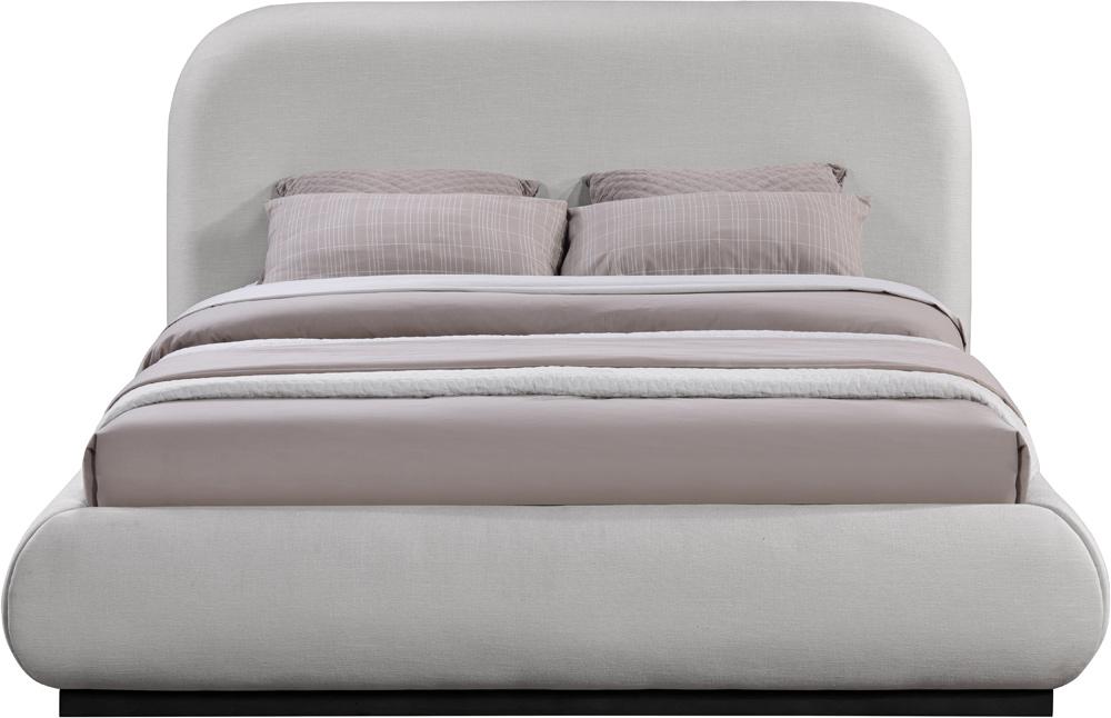 Meridian Furniture - Vaughn Grey Queen Bed - B1214Grey-Q veiw 3