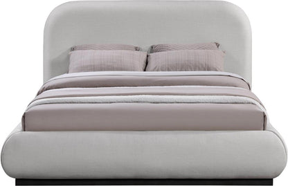 Meridian Furniture - Vaughn Grey Queen Bed - B1214Grey-Q veiw 3
