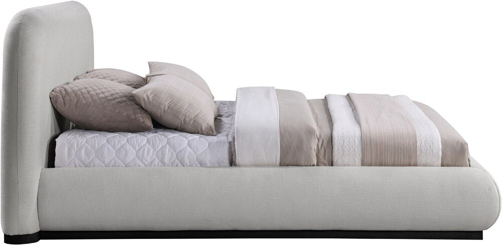 Meridian Furniture - Vaughn Grey Queen Bed - B1214Grey-Q veiw 4