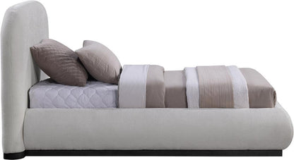 Meridian Furniture - Vaughn Grey Twin Bed - B1214Grey-T veiw 4