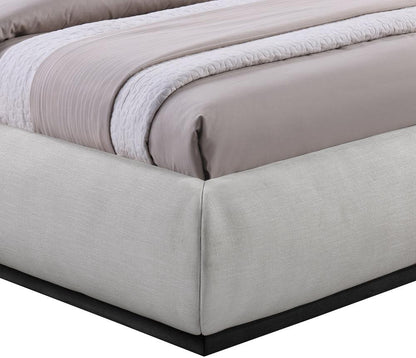 Meridian Furniture - Vaughn Grey Twin Bed - B1214Grey-T veiw 6