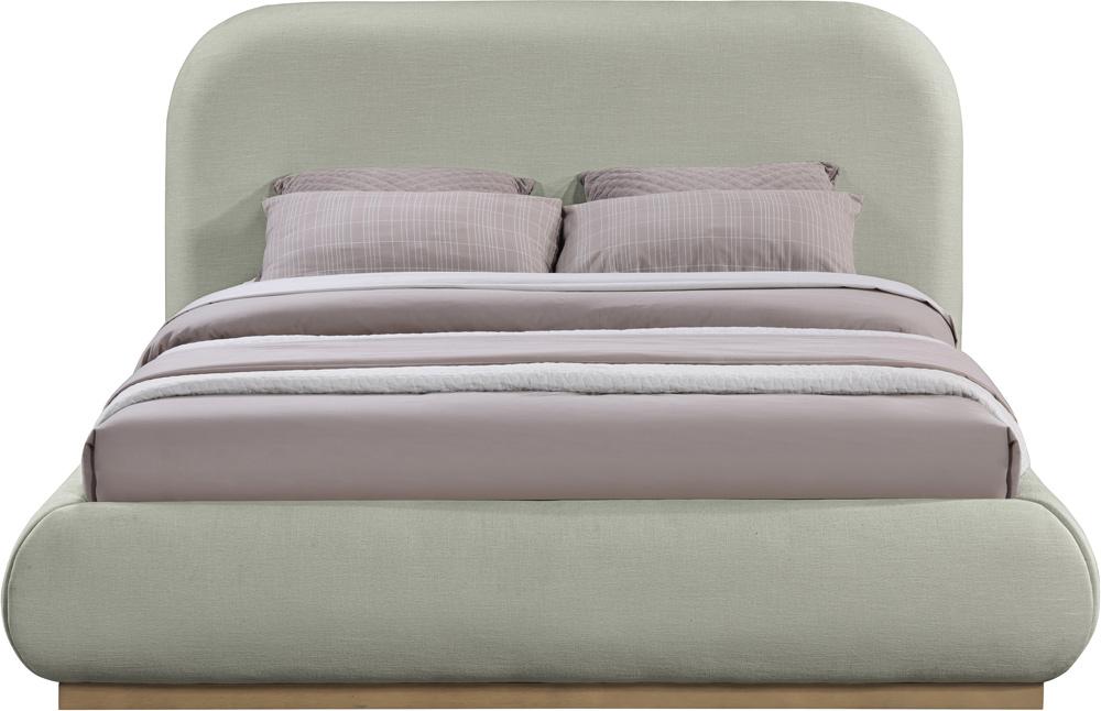 Meridian Furniture - Vaughn Mint King Bed - B1211Mint-K veiw 3