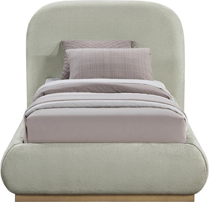Meridian Furniture - Vaughn Mint Twin Bed - B1211Mint-T veiw 3