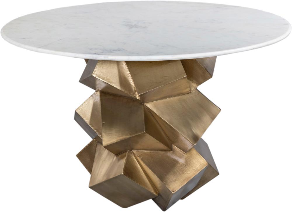 Meridian Furniture - Walker White Dining Table - 960-T veiw 3