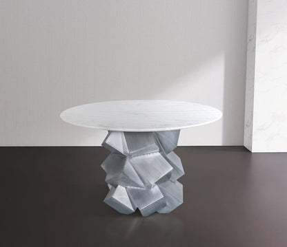 Meridian Furniture - Walker White Dining Table - 961-T veiw 2
