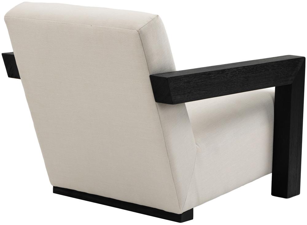 Meridian Furniture - Ward Cream Linen Textured Fabric Accent Chair - 478Cream veiw 5
