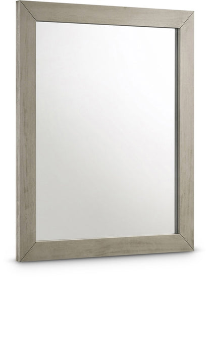 Meridian Furniture - Weston Grey Stone Mirror - Weston-M veiw 1