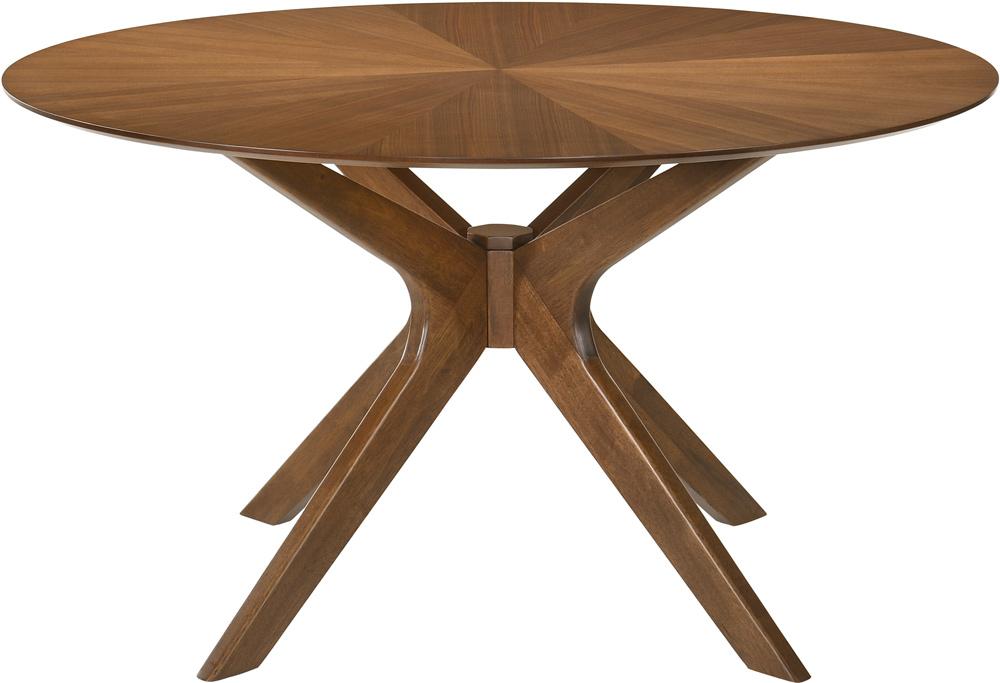 Meridian Furniture - Woodson Rich Walnut Veneer Dining Table - 869-T veiw 4