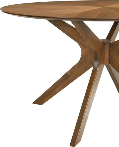 Meridian Furniture - Woodson Rich Walnut Veneer Dining Table - 869-T veiw 5