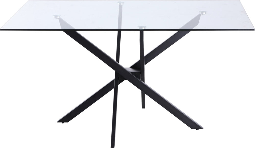 Meridian Furniture - Xander Matte Black Dining Table - 903-T veiw 3