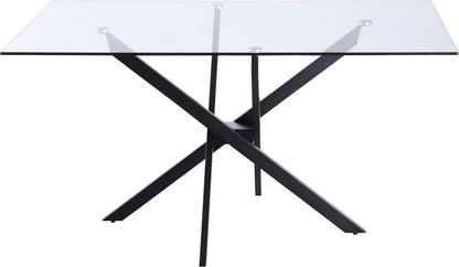 Meridian Furniture - Xander Matte Black Dining Table - 903-T veiw 3