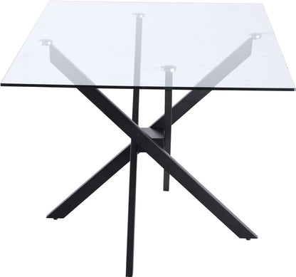 Meridian Furniture - Xander Matte Black Dining Table - 903-T veiw 4