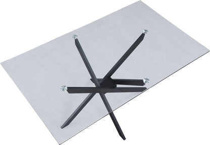 Meridian Furniture - Xander Matte Black Dining Table - 903-T veiw 5