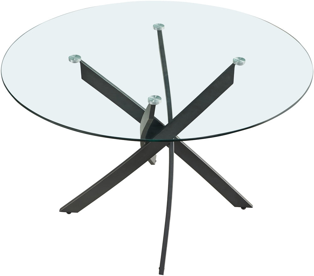 Meridian Furniture - Xander Matte Black Dining Table - 986-T veiw 3