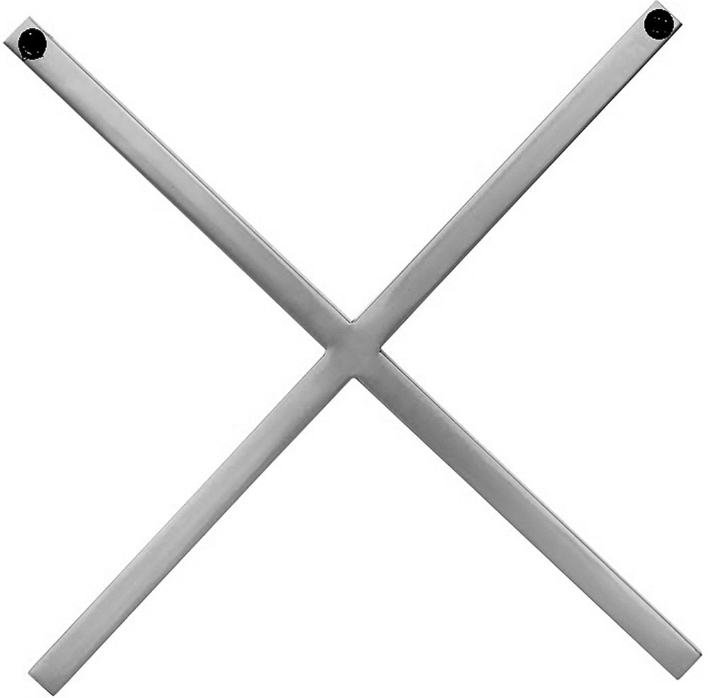 Meridian Furniture - XOXO Chrome Stainless Steel Wall Decor - 433 veiw 3