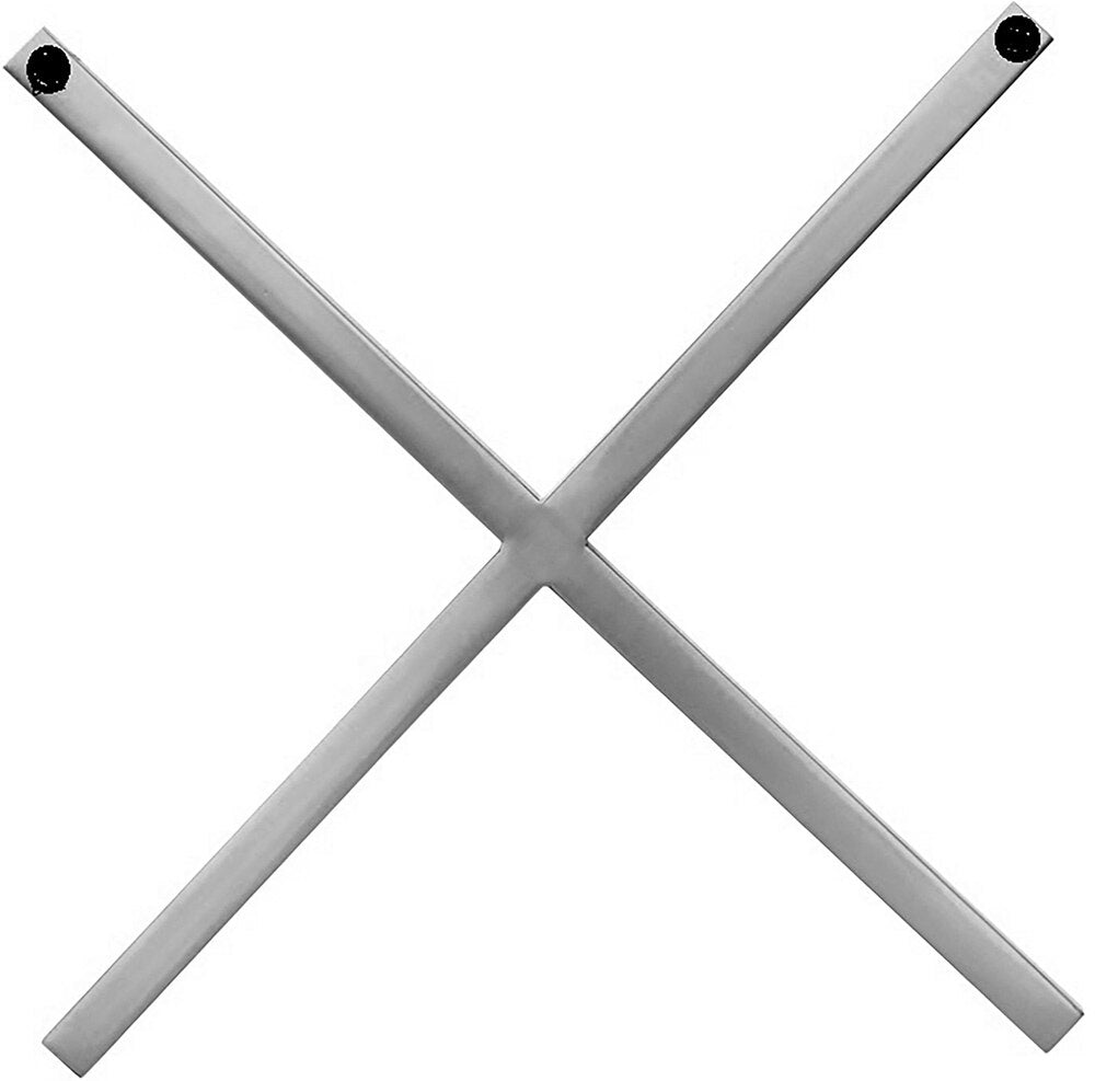 Meridian Furniture - XOXO Chrome Stainless Steel Wall Decor - 434 veiw 3