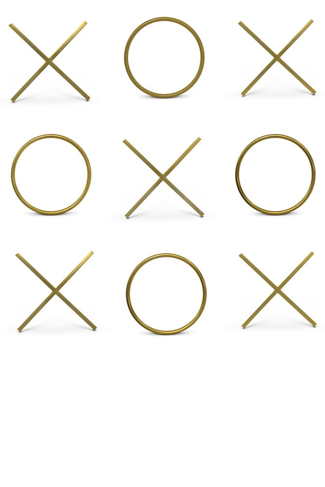Meridian Furniture - XOXO Gold Stainless Steel Wall Decor - 431 veiw 1