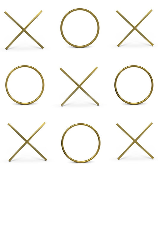 Meridian Furniture - XOXO Gold Stainless Steel Wall Decor - 431 veiw 1