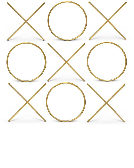 Meridian Furniture - XOXO Gold Stainless Steel Wall Decor - 432 veiw 1
