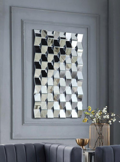 Meridian Furniture - Ziggy Mirror - 418-M veiw 2