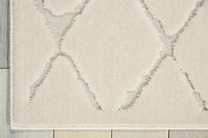 Michael Amini - Gleam Area Rug - 53in x 73in Ivory - MA601-841491107638 - CLOSEOUT veiw 2