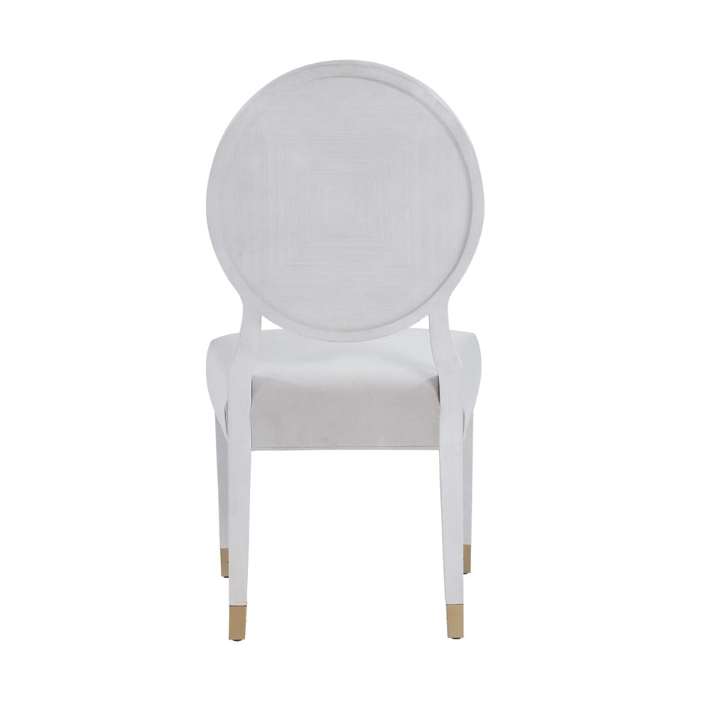 Miranda Kerr- Love Joy Bliss Oval Back Side Chair (Set of 2) - 956A636P-RTA veiw 3