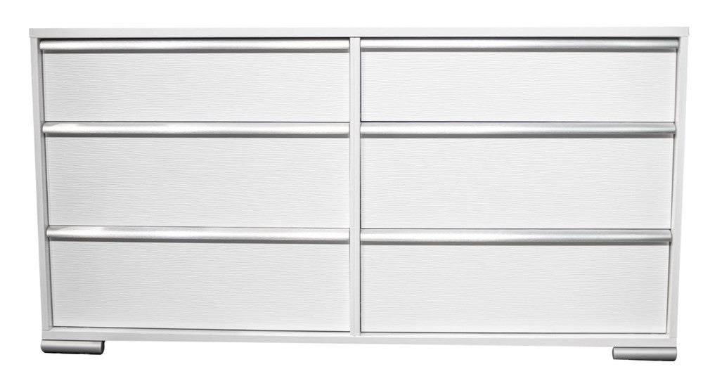 MODERNhome - Bianca Dresser, High Gloss White w/Artic Fronts - CD2TCDRS view 1