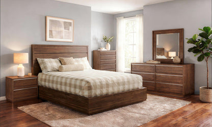 MODERNhome - Dolce Vita 5 Drawer Chest, Monterrey Oak - MD6TC5DC view 3
