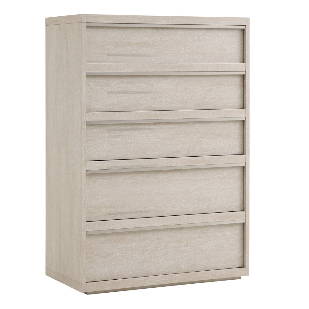 MODERNhome - Dolce Vita 5 Drawer Chest, Seashell Beechwood - MD3TC5DC view 1