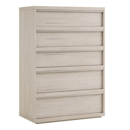 MODERNhome - Dolce Vita 5 Drawer Chest, Seashell Beechwood - MD3TC5DC view 1