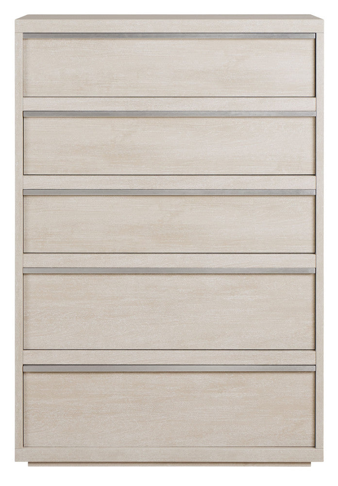 MODERNhome - Dolce Vita 5 Drawer Chest, Seashell Beechwood - MD3TC5DC view 2