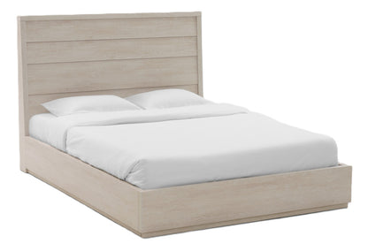 MODERNhome - Dolce Vita King Panel Bed, Seashell Beechwood view 1