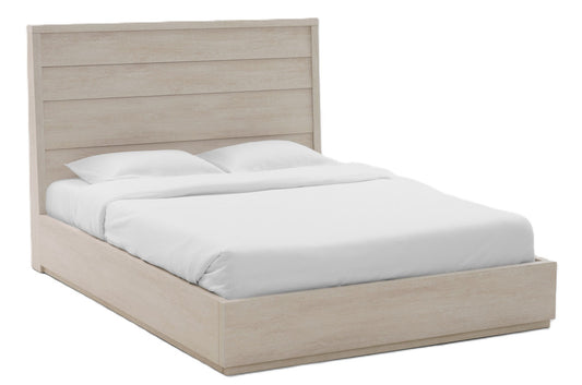 MODERNhome - Dolce Vita King Panel Bed, Seashell Beechwood view 1