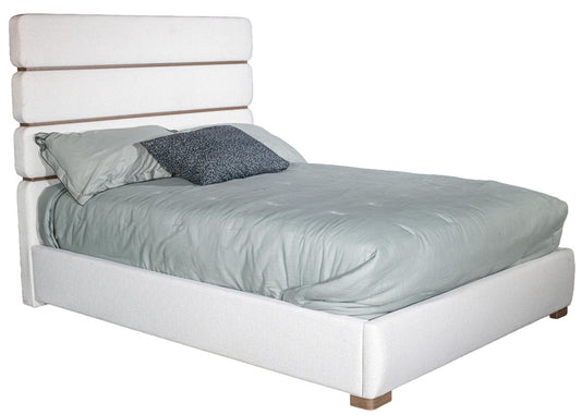 MODERNhome - Dolce Vita King Upholstered Bed, Monterrey Oak view 1