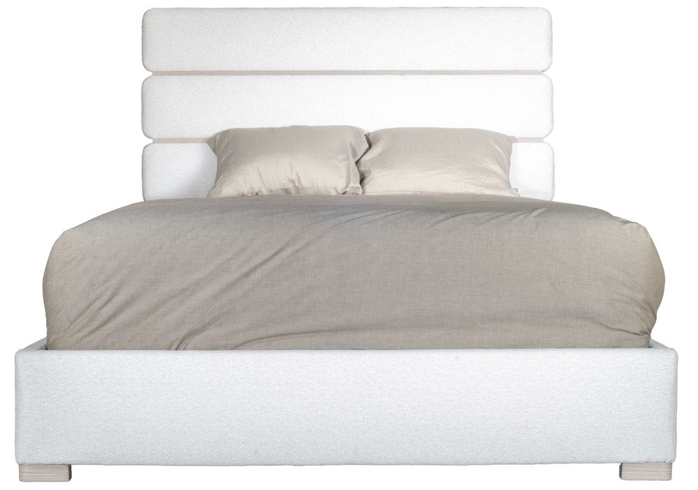 MODERNhome - Dolce Vita King Upholstered Bed, Seashell Beechwood view 2