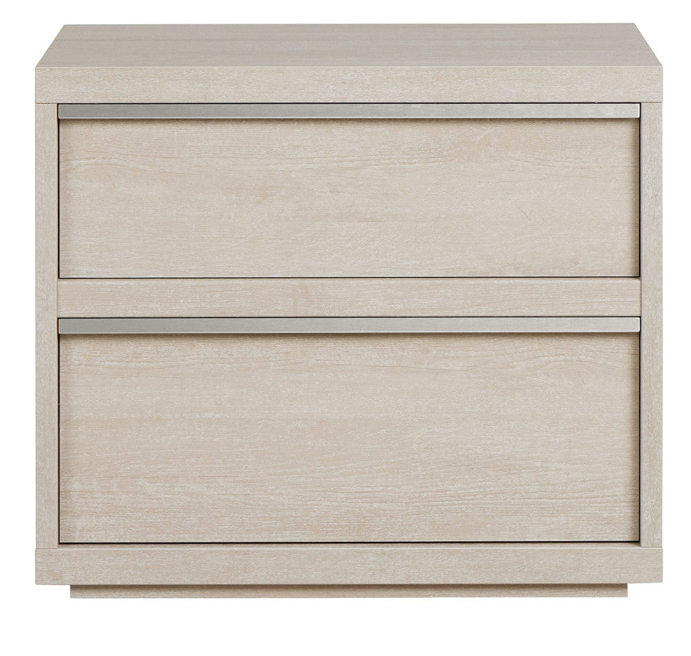 MODERNhome - Dolce Vita Nightstand, Seashell Beechwood - MD3TCNTB view 3