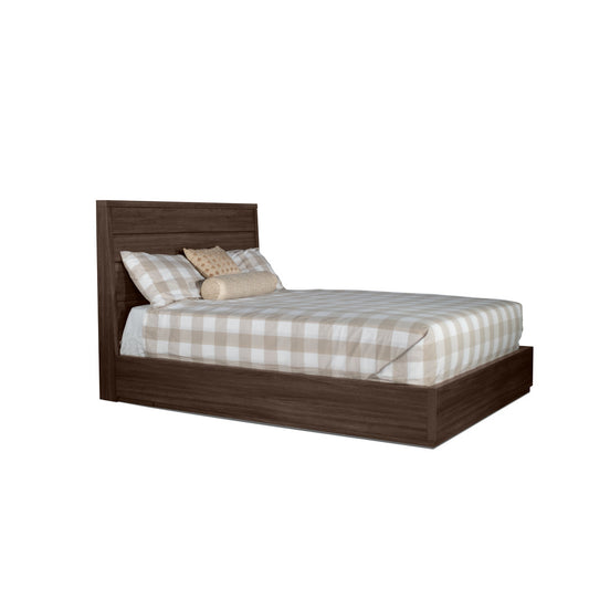 MODERNhome - Dolce Vita Queen Panel Bed, Monterrey Oak view 1