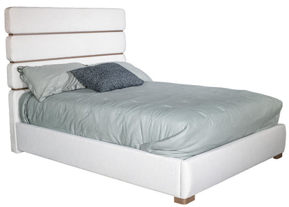 MODERNhome - Dolce Vita Queen Upholstered Bed, Monterrey Oak view 1